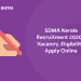 SDMA Kerala Recruitment 2020 - Vacancy, Eligibility, Apply Online