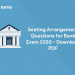 Seating Arrangement Questions for Bank Exam 2020 - Download PDF