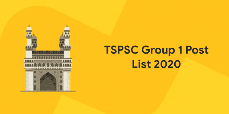 TSPSC Group 1 Post List 2020
