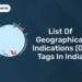 List of Geographical Indications (GI) Tags in India