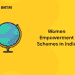 Women Empowerment Schemes in India