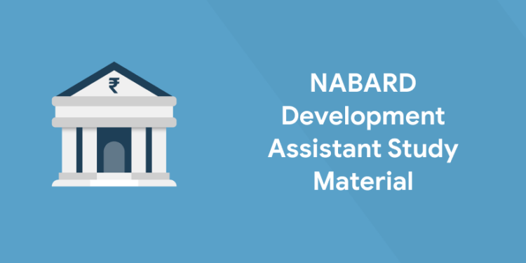 NABARD Development Assistant Study Material 2022