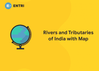 Rivers and Tributaries of India with Map