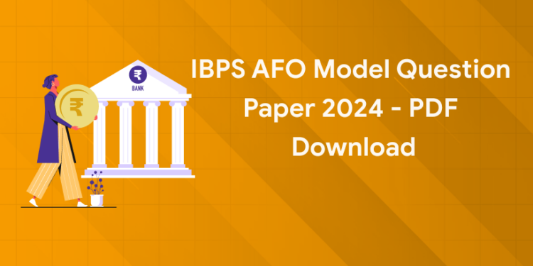 IBPS AFO Model Question Paper