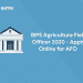 Apply online for IBPS SO (AFO)