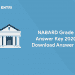 NABARD Grade B Answer Key 2020 - Download Answer Key