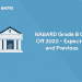 NABARD Grade B Cut Off 2020 - Expected and Previous