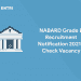 NABARD Grade B Recruitment Notification 2021