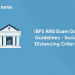 IBPS RRB Exam Day Guidelines - Social Distancing Criteria -