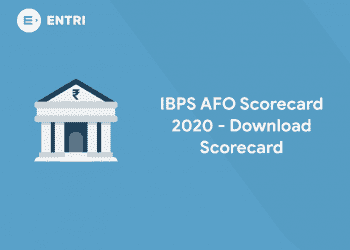 IBPS AFO Scorecard 2020 - Download Scorecard