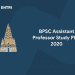 BPSC-Assistant-Professor-Study-Plan-2020