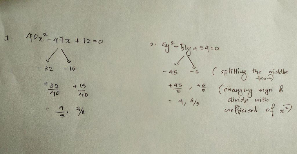 Tips And Tricks To Solve Quadratic Equation In Bank Exams 1975