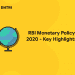 GK RBI Monetary Policy 2020 - Key Highlights