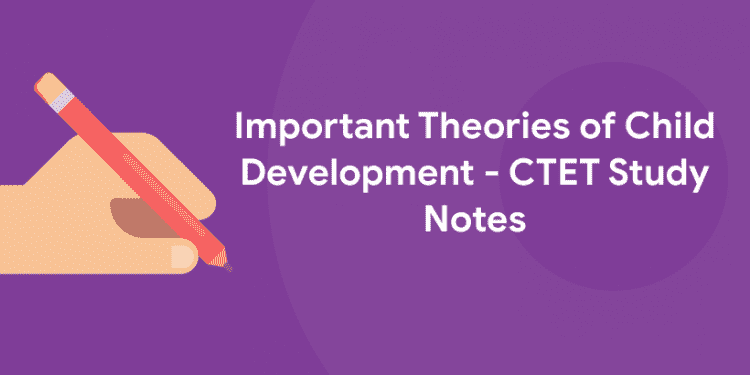 Important Theories of Child Development - CTET Study Notes