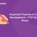 Important Theories of Child Development - CTET Study Notes