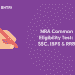 NRA Common Eligibility Test