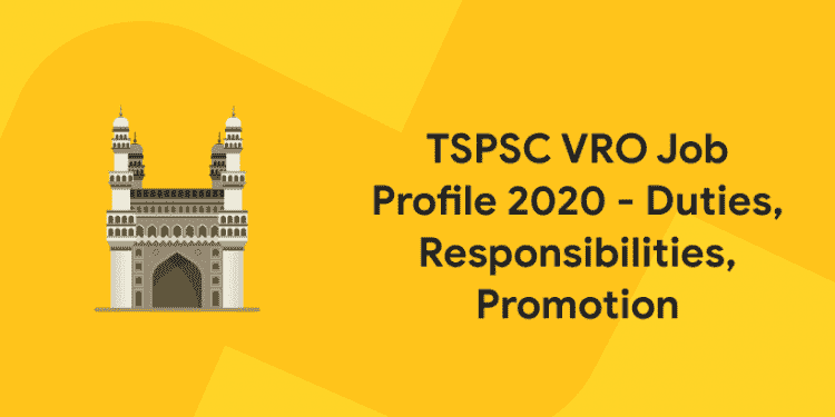 TSPSC VRO Job Profile