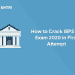 How to Crack IBPS PO Exam 2020 in First Attempt - Entri Blog