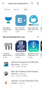 Best app for Bank exam preparation