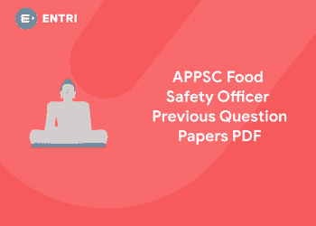 APPSC Food Safety Officer Previous Question Papers PDF