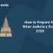 How to Prepare for Bihar Judiciary Exam 2020
