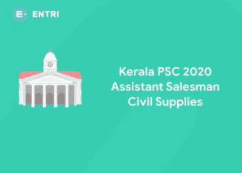 Kerala PSC Assistant Salesman