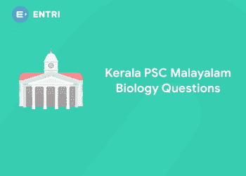 Kerala PSC Biology Questions