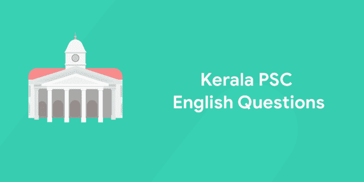 Kerala PSC English Questins