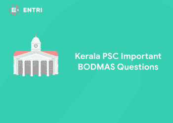 Kerala PSC Important BODMAS Questions