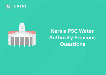Kerala PSC Water Authority Previous Questions