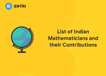 List of Indian Mathematicians and their Contributions