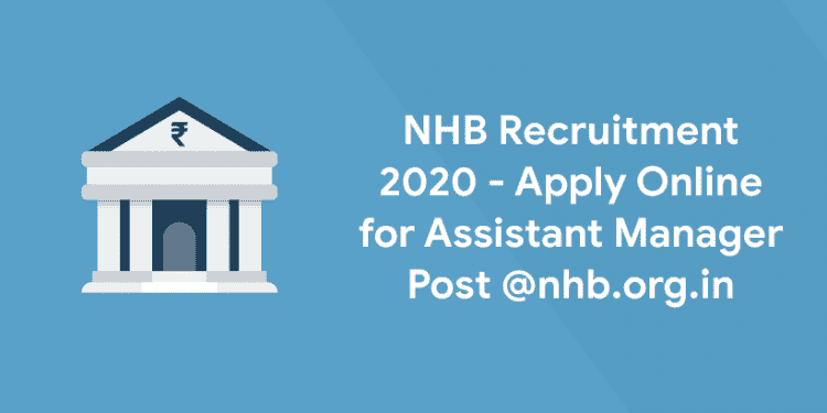 NHB Recruitment 2020