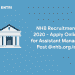 NHB Recruitment 2020
