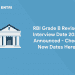 RBI Grade B Revised Interview Date 2020 Announced - Check New Dates Here