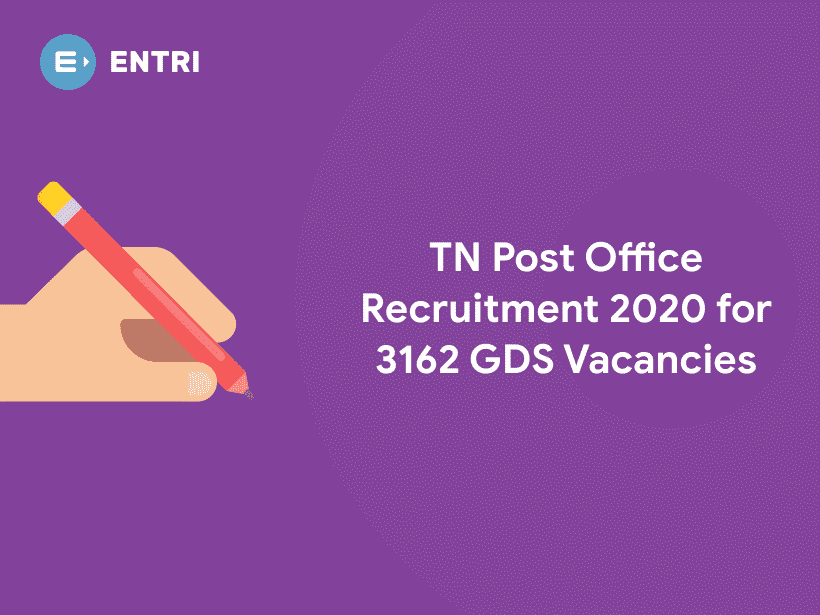 TN Post Office Recruitment 2020 for 3162 GDS Vacancies ...