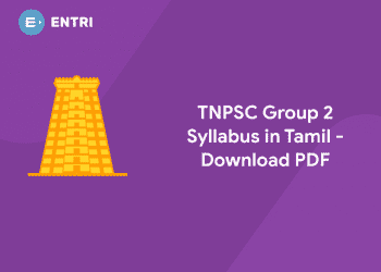 TNPSC Group 2 Syllabus in Tamil - Download PDF