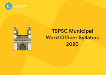TSPSC Municipal Ward Officer Syllabus 2020