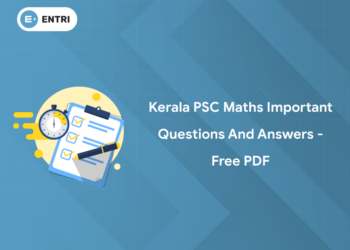 Kerala PSC Maths Important Questions and Answers - Free PDF
