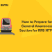 How to Prepare for General Awareness Section for RRB NTPC