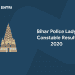 Bihar Police Lady Constable Result 2020