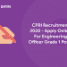 CPRI Recruitment 2020 - Apply Online For Engineering Officer Grade 1 Posts