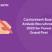 Cantonment Board Ambala Recruitment 2020 for Forest Guard Post
