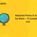 List of National Parks in India 2020 State Wise