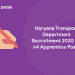 Haryana Transport Department Recruitment 2020 for 64 Apprentice Posts