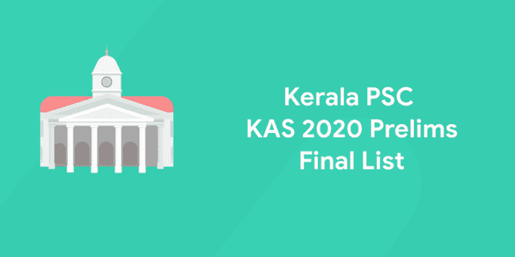 KAS Prelims Final List