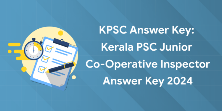 KPSC Answer Key Kerala PSC