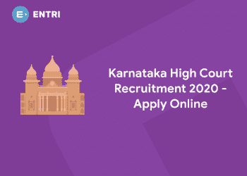 Karnataka High Court Recruitment 2020 - Apply Online