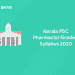 Kerala PSC Pharmacist Grade 2 Syllabus 2020