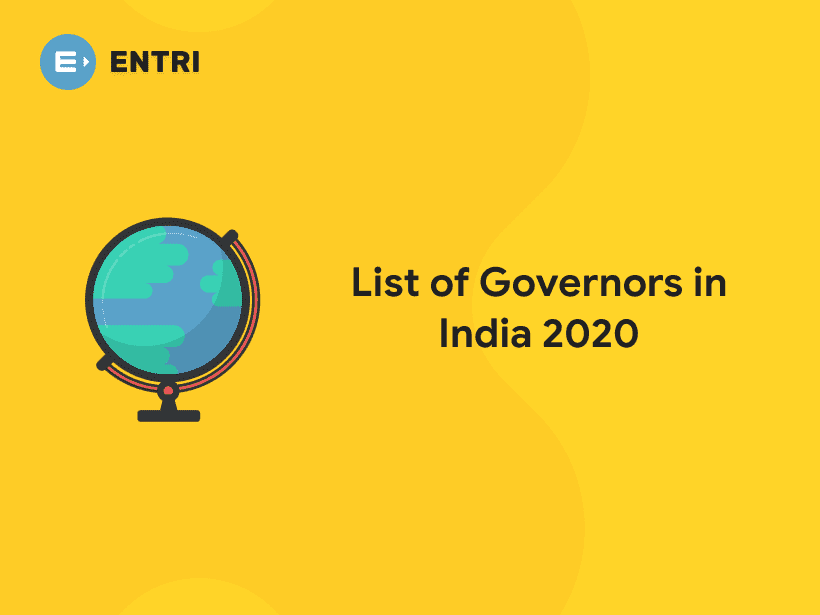 List of Governors in India 2020 : Names of Governors of Indian States ...