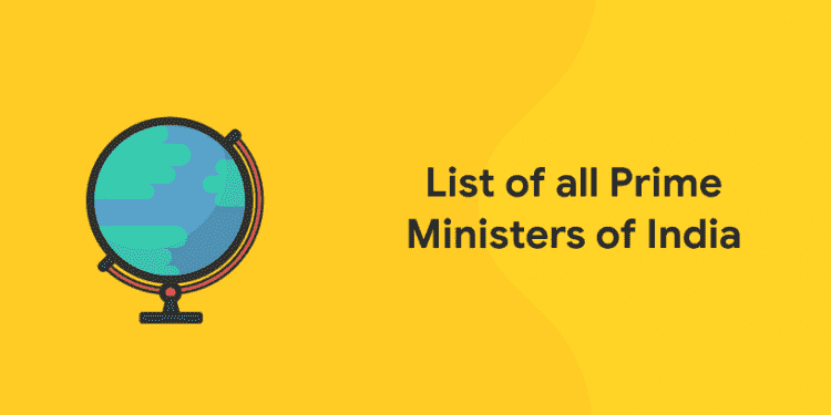 List of all Prime Ministers of India